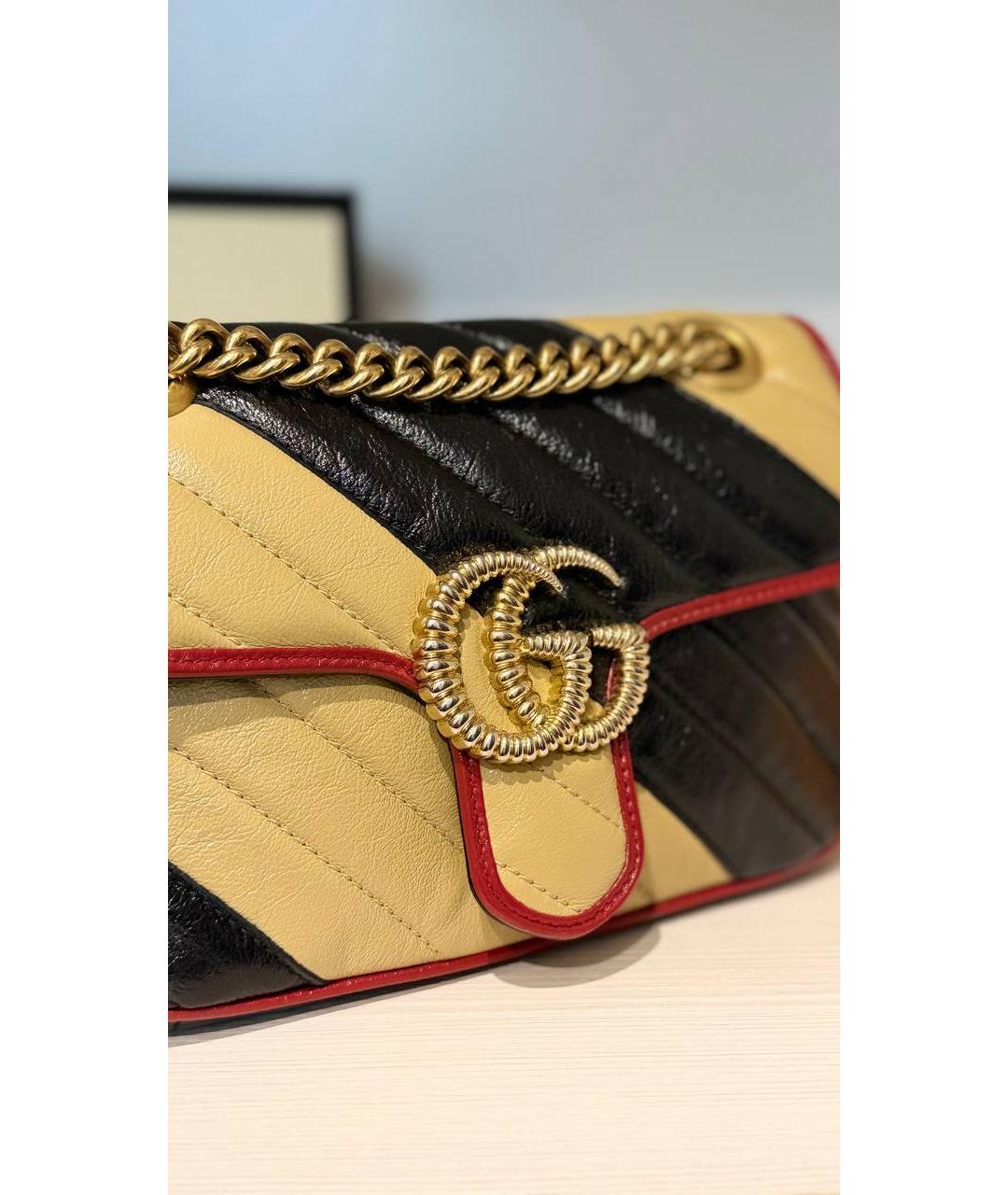 GUCCI Мульти кожаная сумка через плечо, фото 4