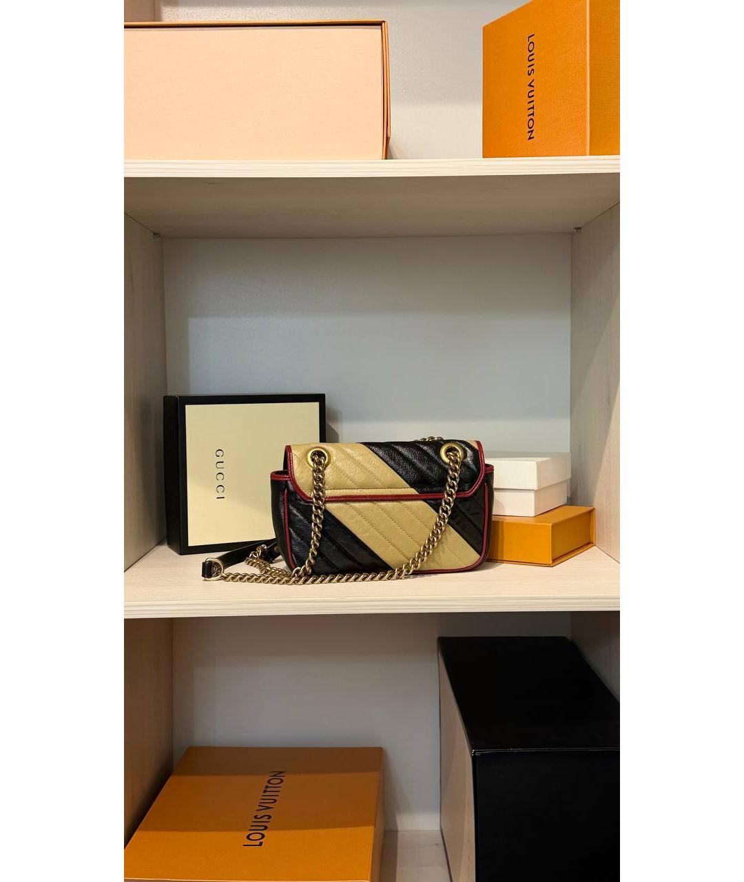 GUCCI Мульти кожаная сумка через плечо, фото 3