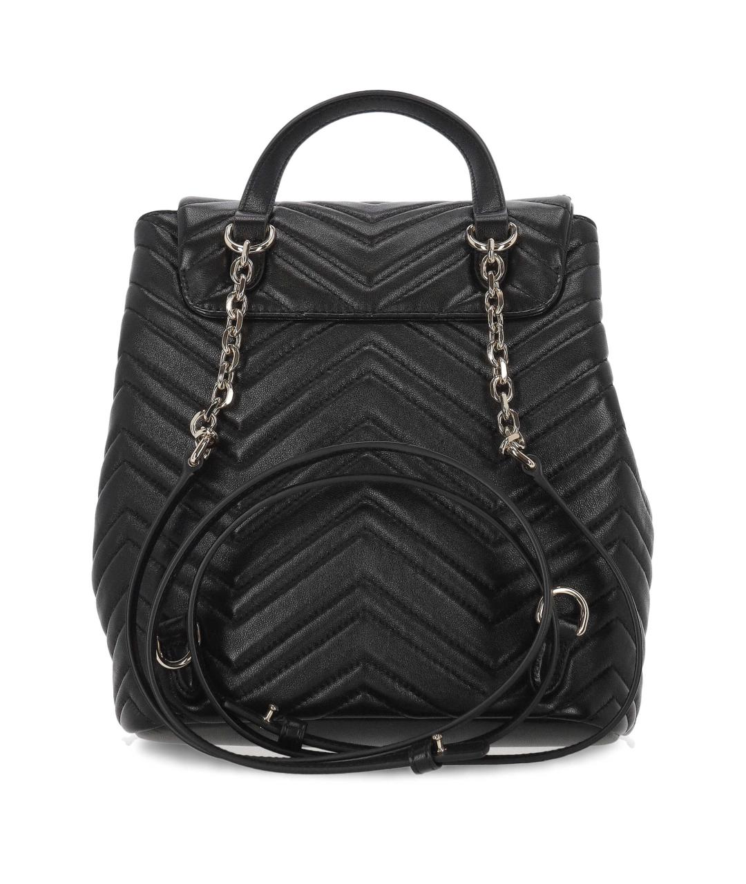 GUCCI Черный кожаный рюкзак, фото 3