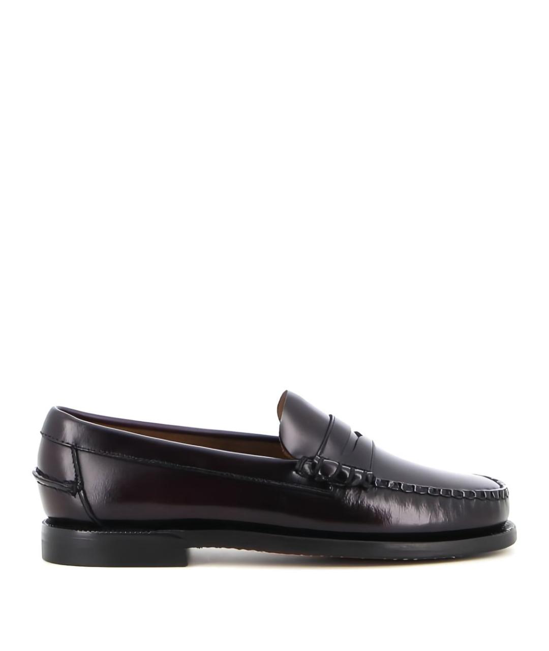 SEBAGO Коричневые кожаные лоферы, фото 1
