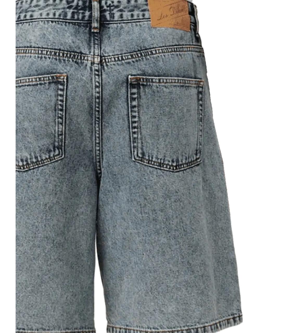 LES DEUX Синие хлопковые шорты, фото 3