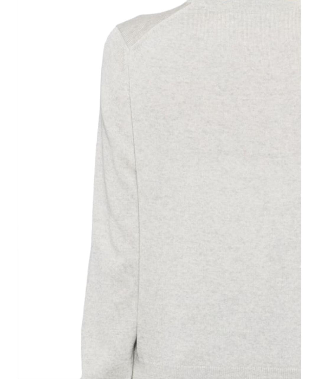 MAISON KITSUNE Серый шерстяной джемпер / свитер, фото 3