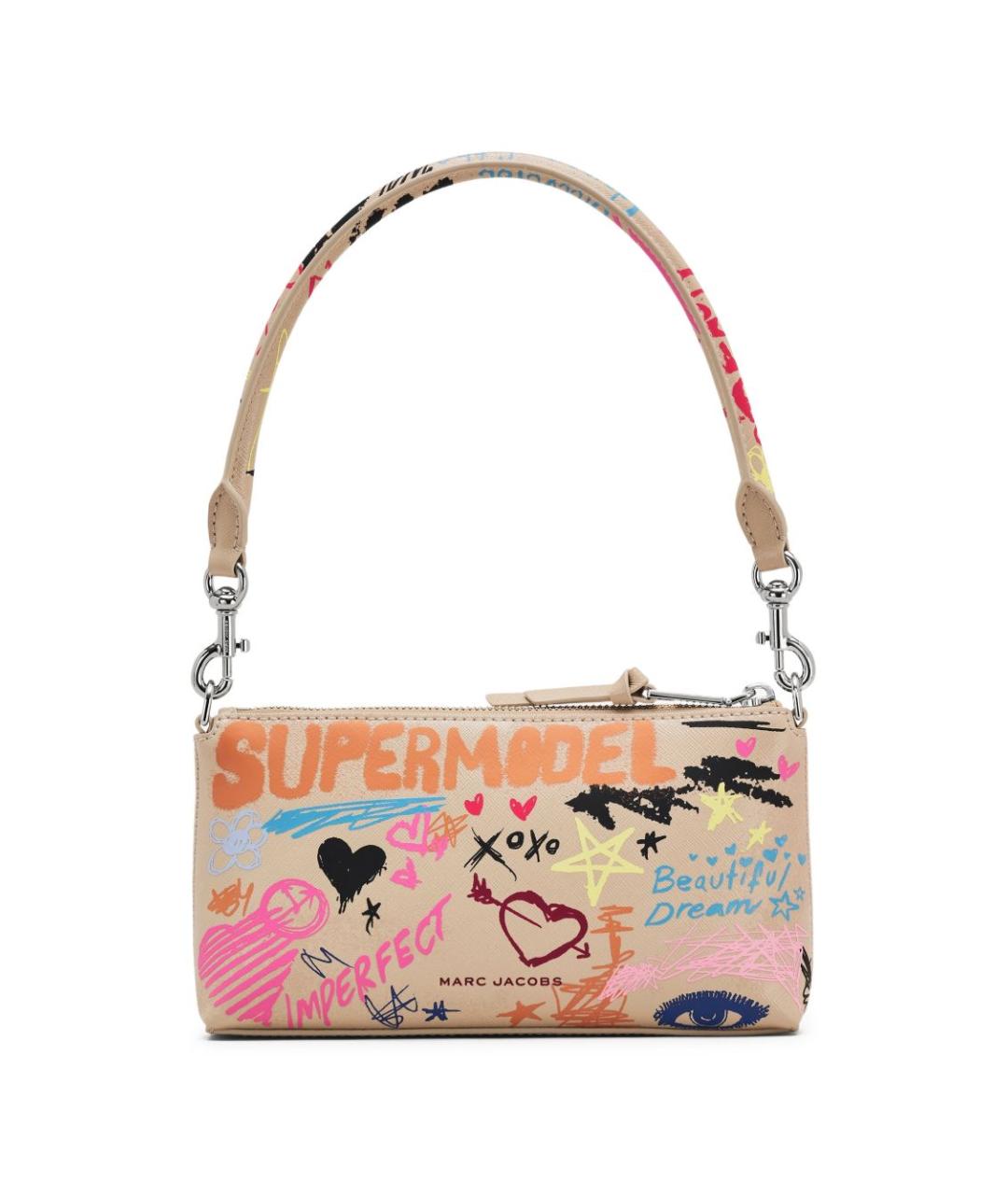 MARC JACOBS Мульти кожаная сумка через плечо, фото 3