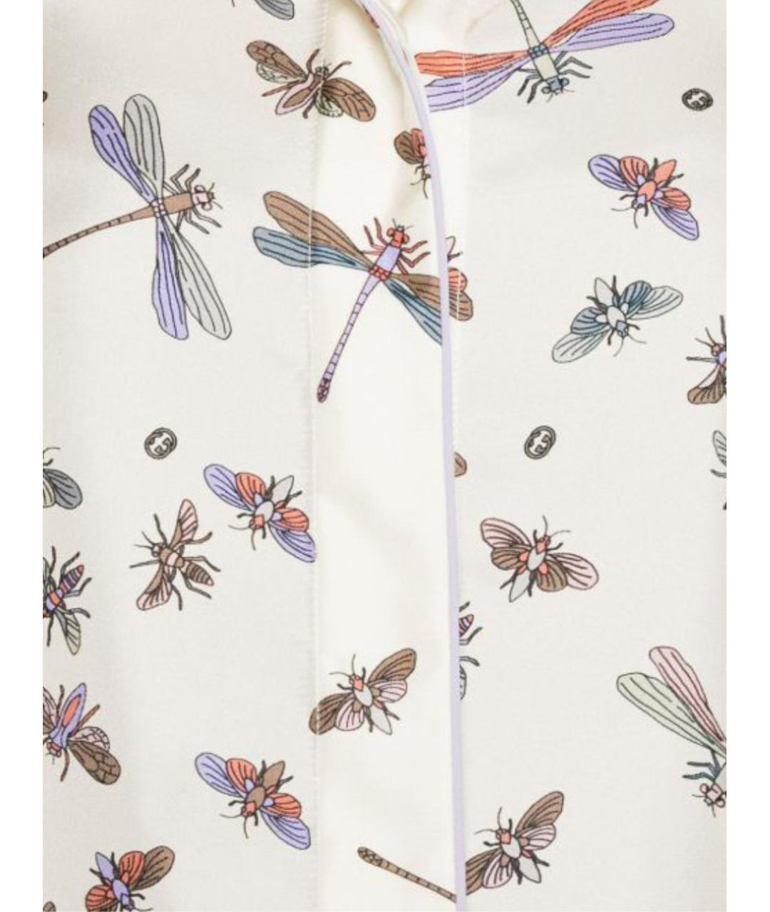 GUCCI Мульти шелковая рубашка, фото 2