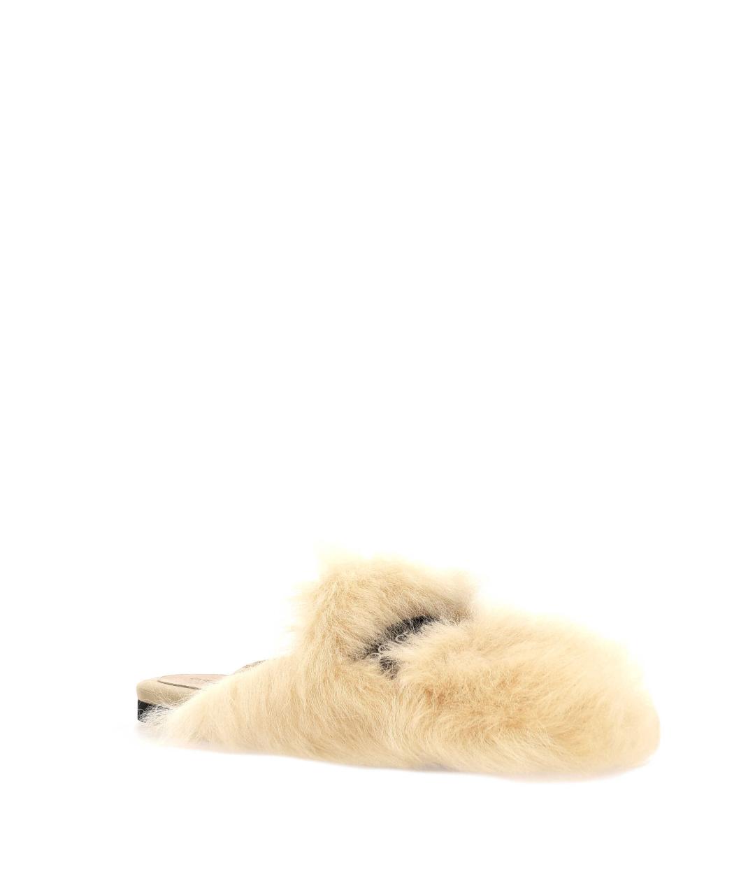 DOLCE&GABBANA Бежевые мюли, фото 2