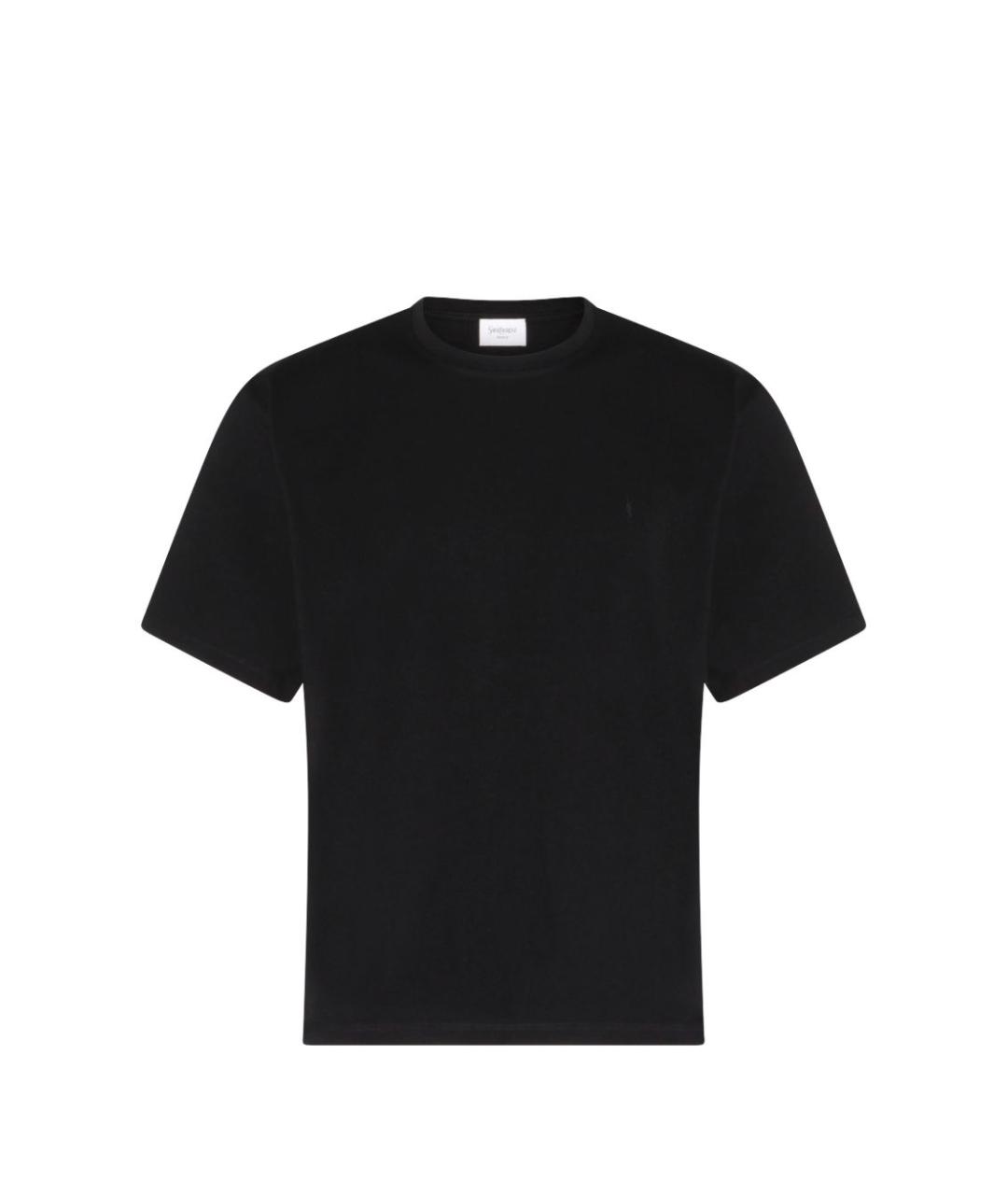 SAINT LAURENT Черная футболка, фото 1