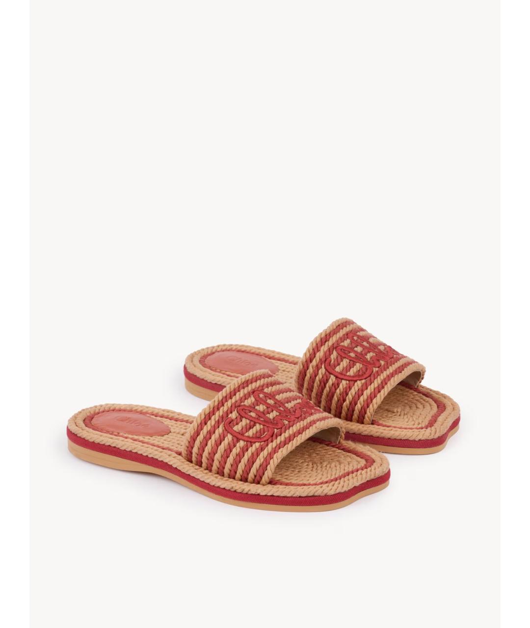 CHLOE Мульти шлепанцы, фото 2