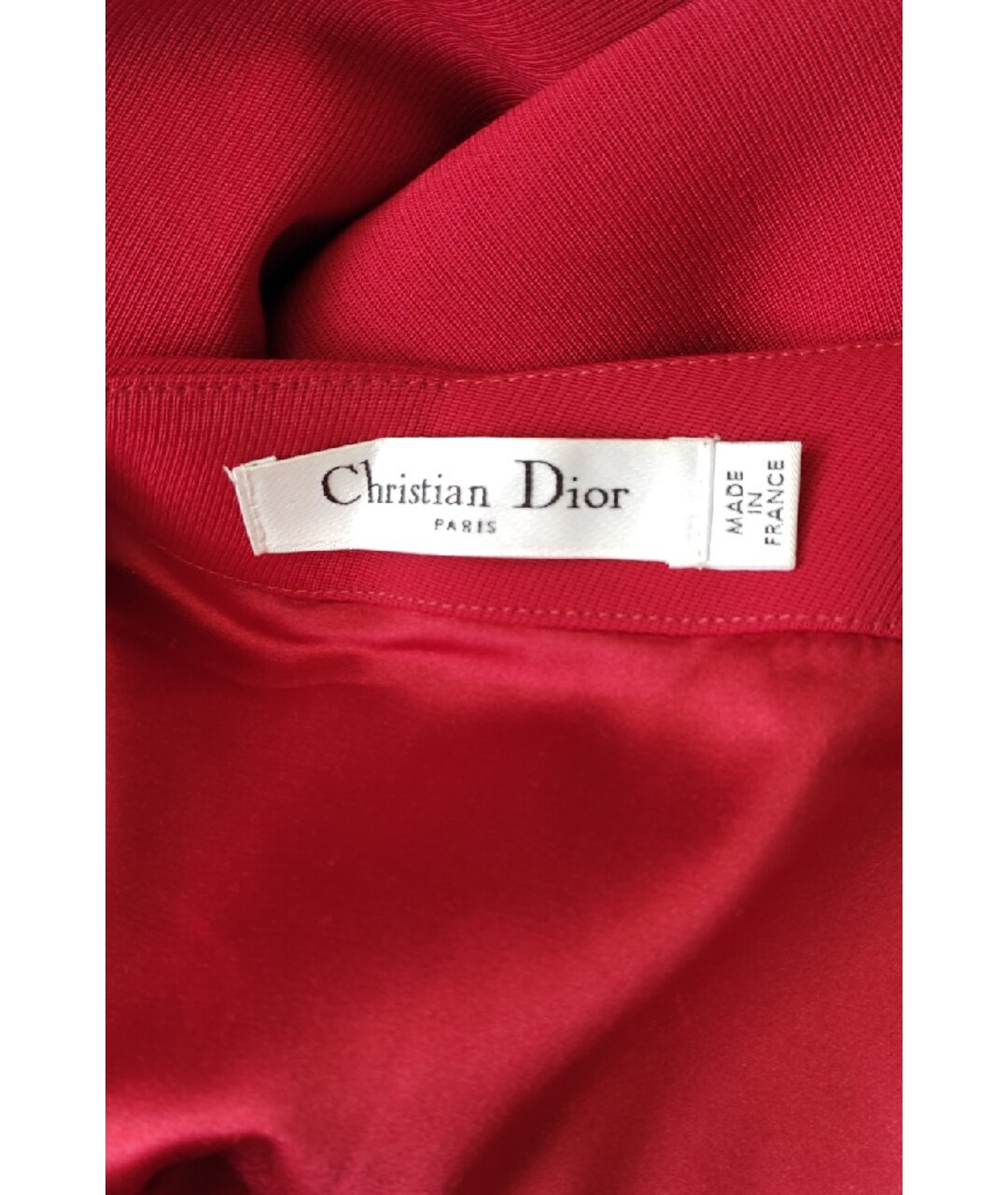CHRISTIAN DIOR PRE-OWNED Красное платье, фото 4
