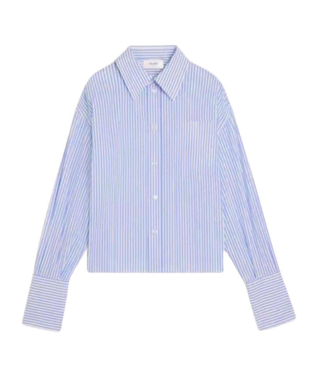 CELINE Синяя хлопковая рубашка, фото 1