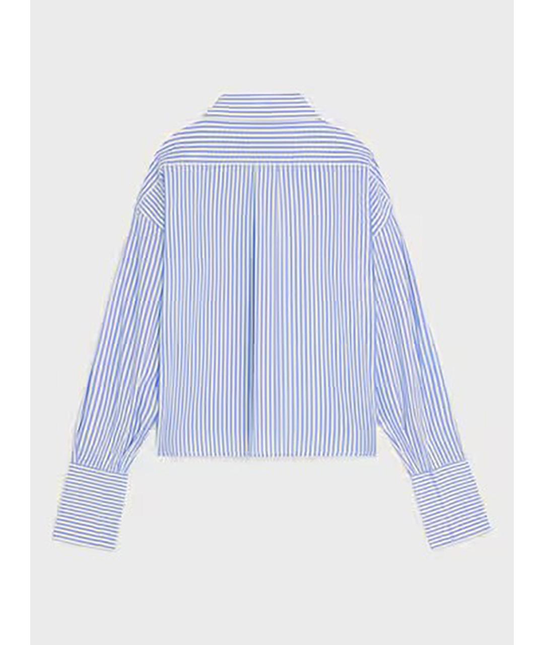 CELINE Синяя хлопковая рубашка, фото 2