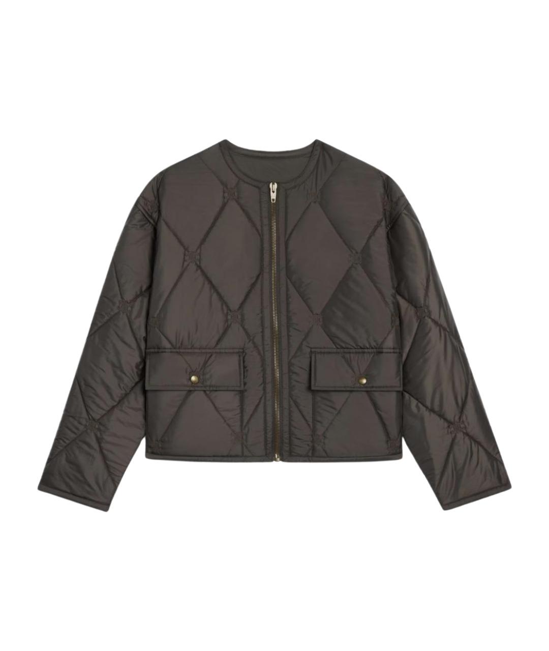 CELINE Зеленая полиэстеровая куртка, фото 1