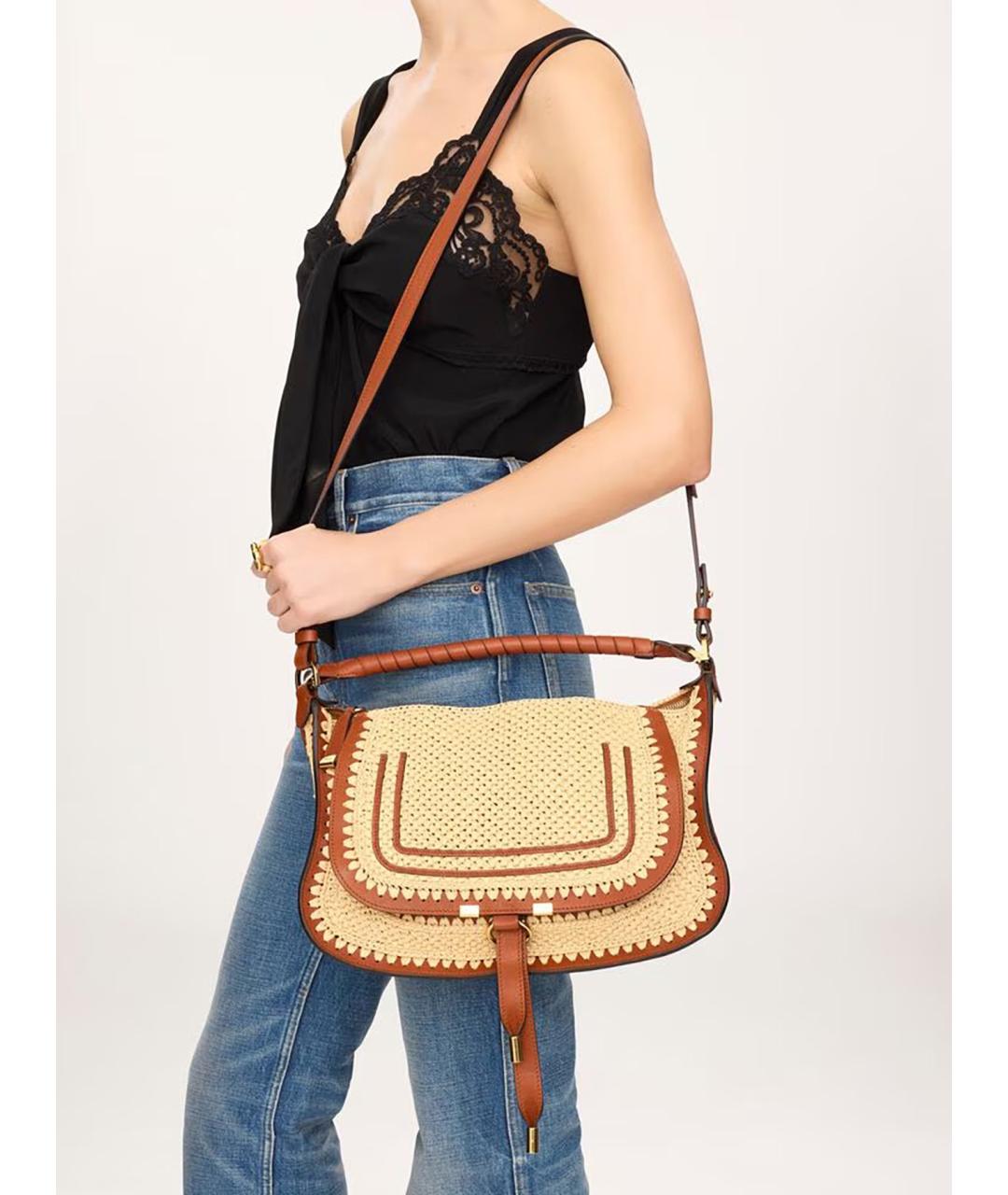 CHLOE Бежевая сумка через плечо, фото 2