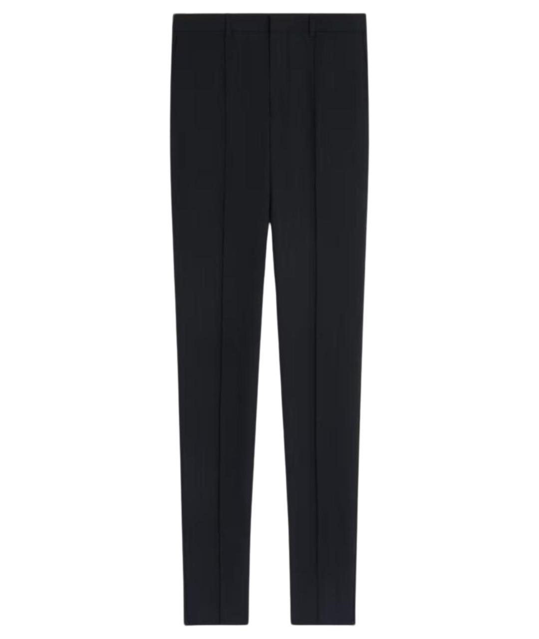 CELINE Черные прямые брюки, фото 1