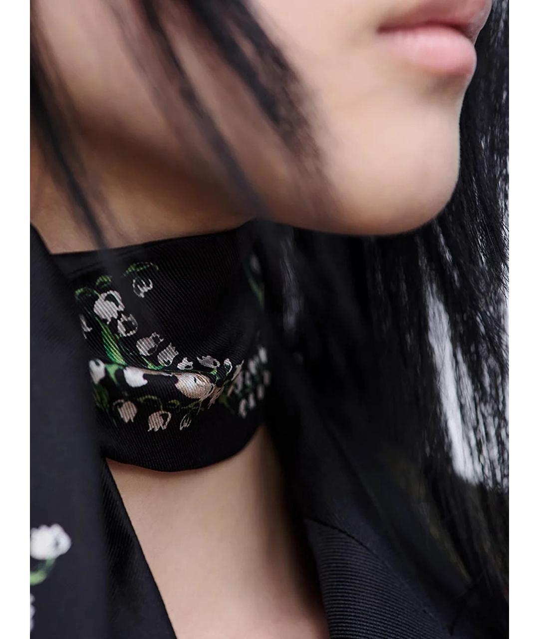 CHRISTIAN DIOR Мульти шелковый шарф, фото 2