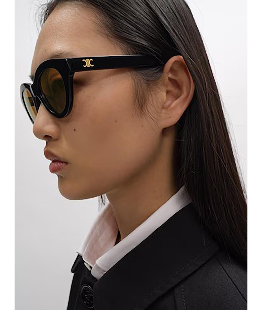 CELINE Черные солнцезащитные очки, фото 2