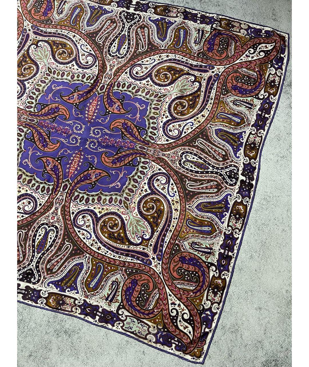 ETRO Мульти шелковый платок, фото 6