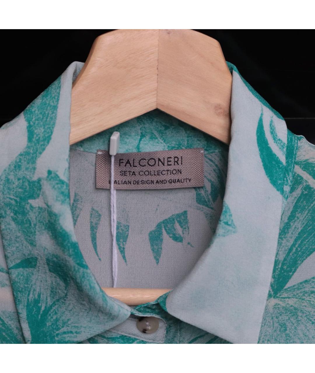 FALCONERI Мульти шелковая рубашка, фото 4