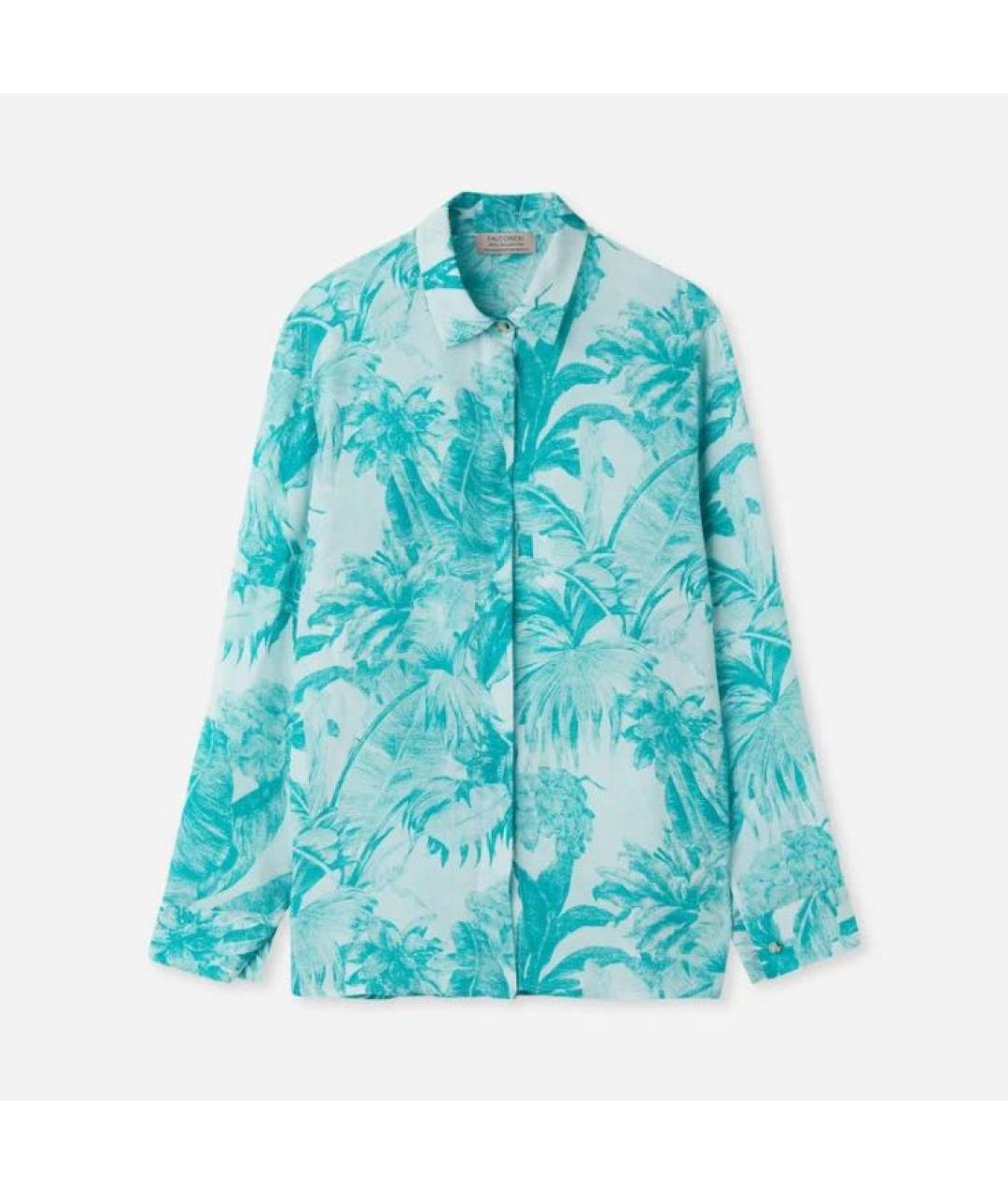 FALCONERI Мульти шелковая рубашка, фото 8