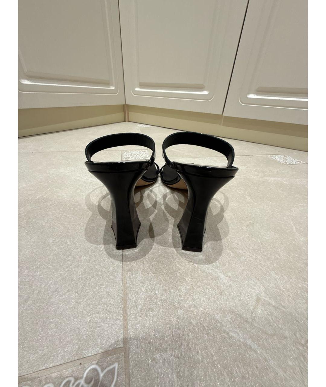 GIUSEPPE ZANOTTI DESIGN Черные босоножки, фото 4