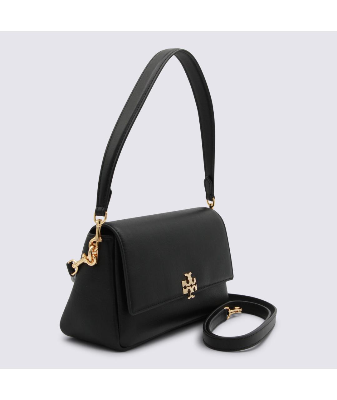 TORY BURCH Черная сумка с короткими ручками, фото 2