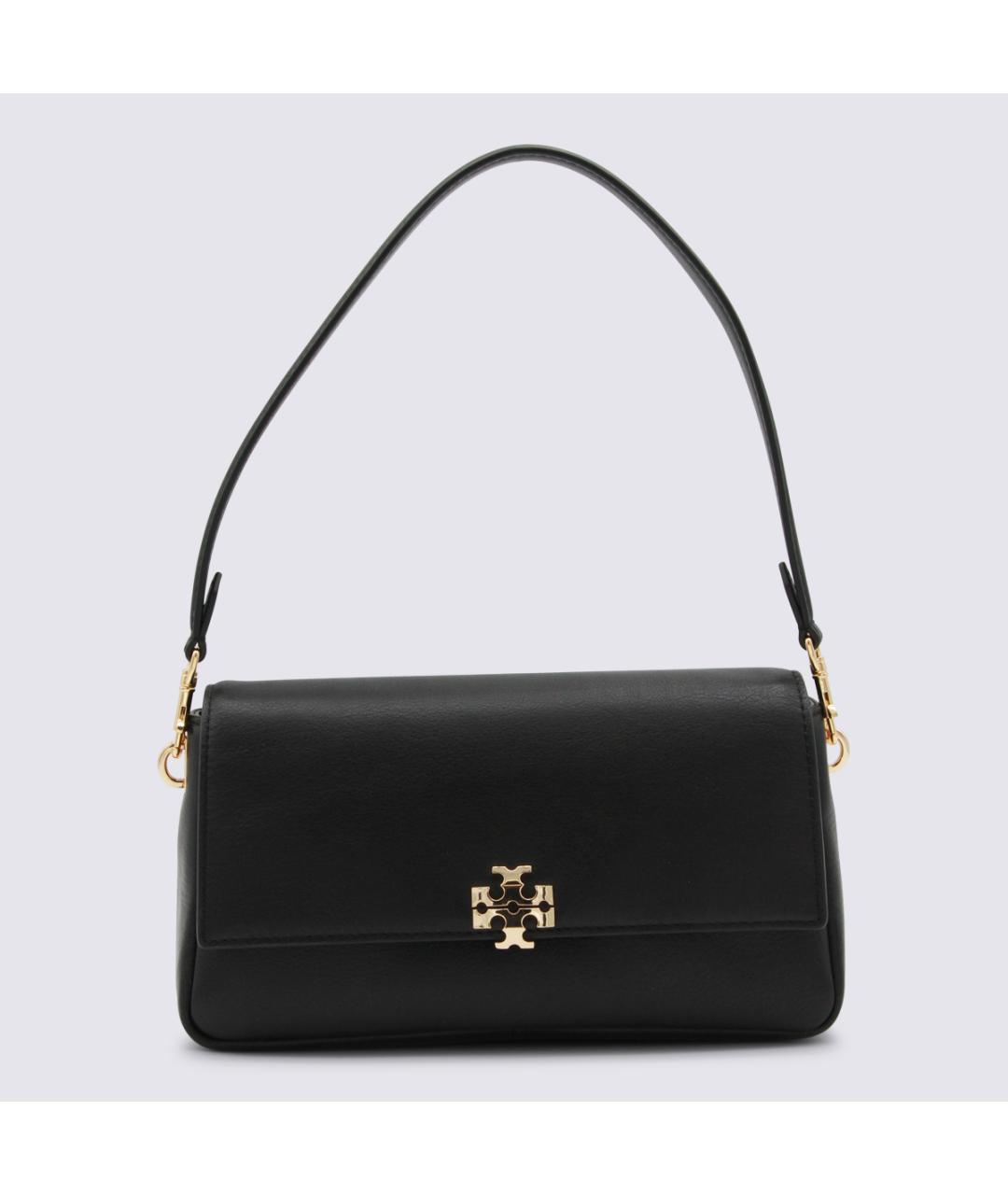 TORY BURCH Черная сумка с короткими ручками, фото 5