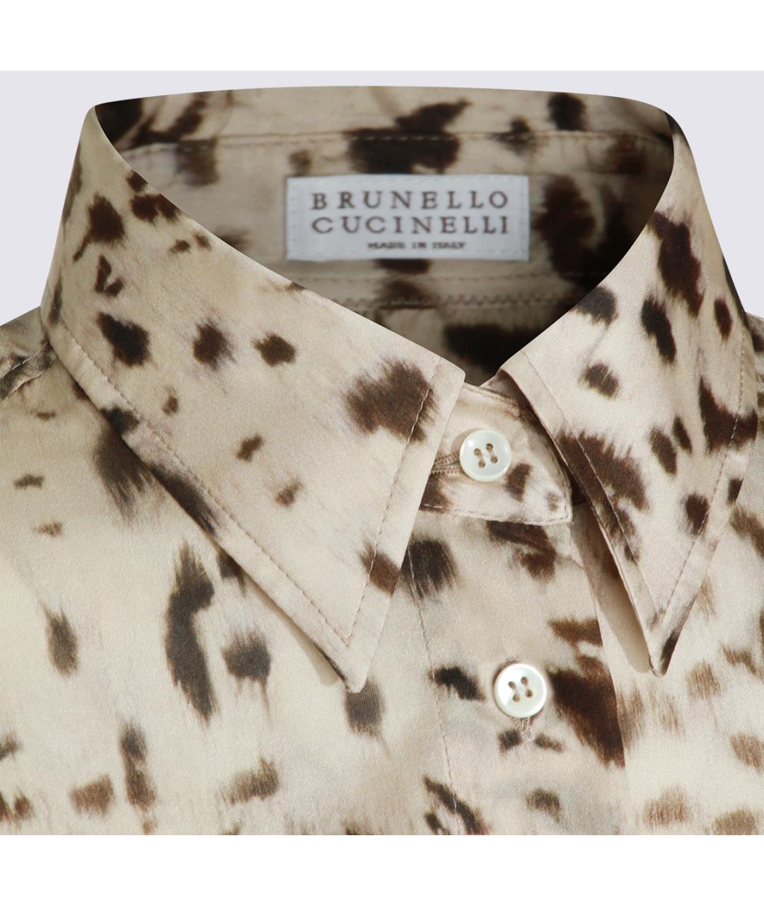 BRUNELLO CUCINELLI Мульти рубашка, фото 3