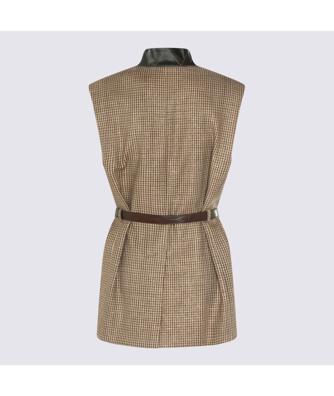 BRUNELLO CUCINELLI Мульти шерстяной жилет, фото 2