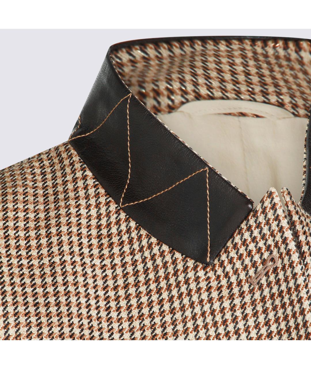 BRUNELLO CUCINELLI Мульти шерстяной жилет, фото 3