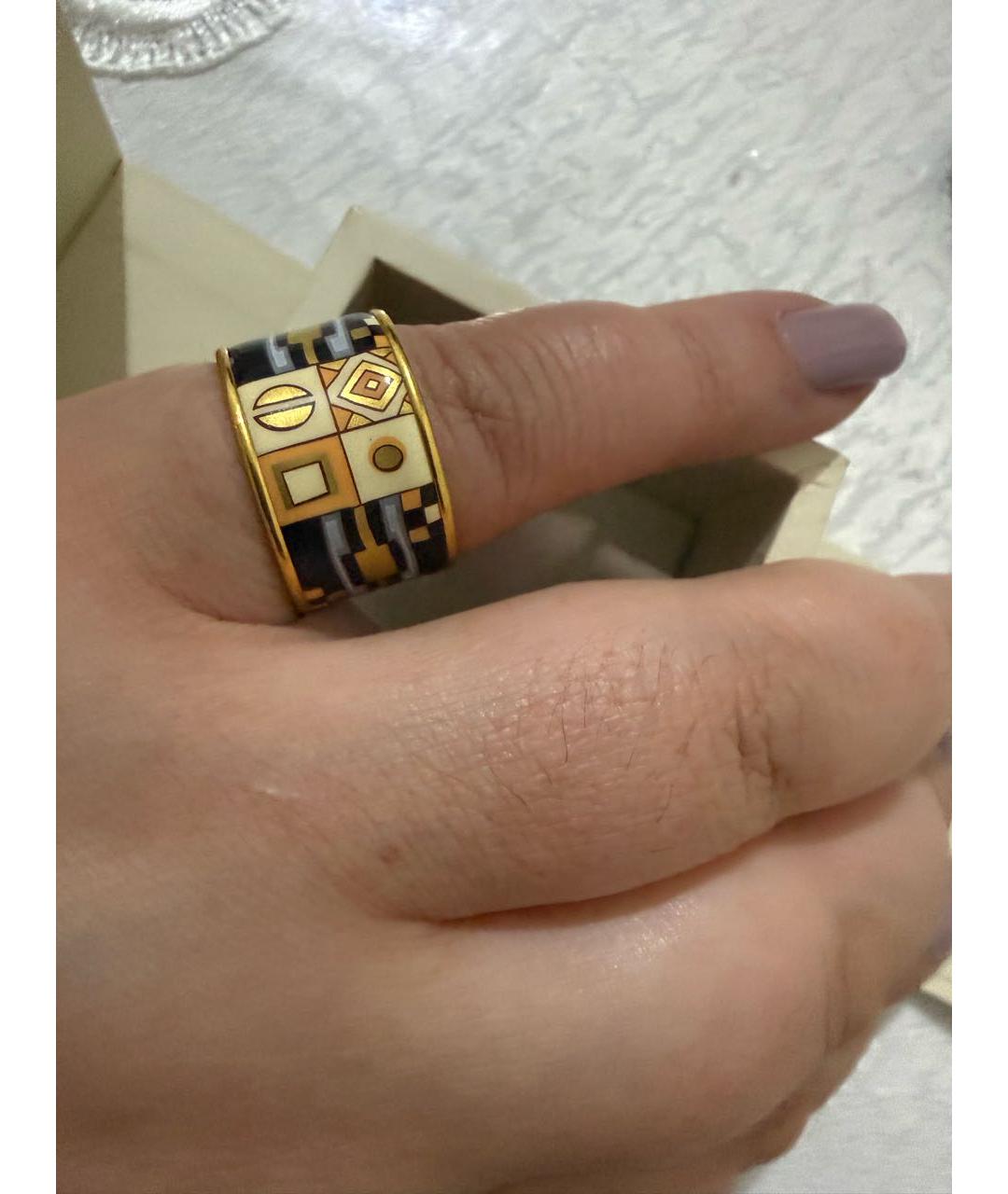 Frey Wille Желтое металлическое кольцо, фото 4