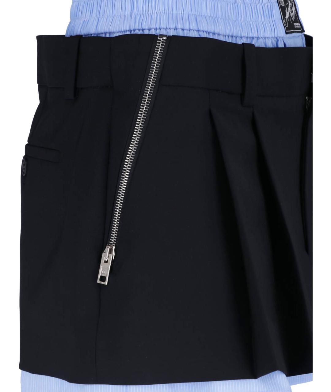 ALEXANDER WANG Черные шерстяные шорты, фото 4