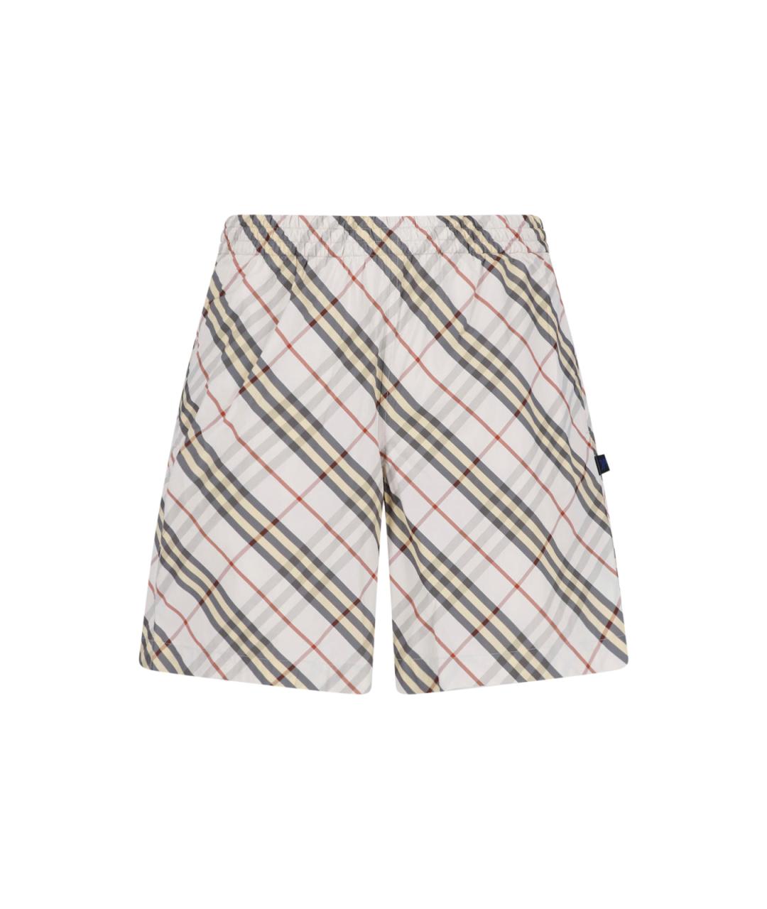 BURBERRY Мульти полиамидовые шорты, фото 1
