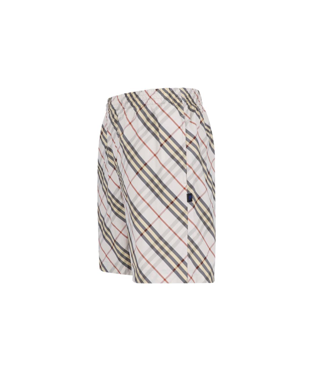 BURBERRY Мульти полиамидовые шорты, фото 3