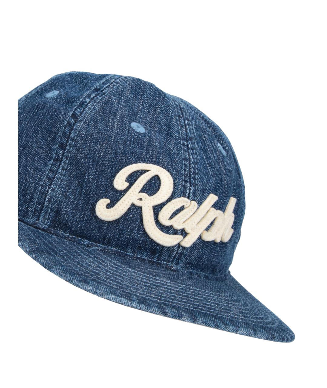 POLO RALPH LAUREN Синяя хлопковая кепка/бейсболка, фото 3