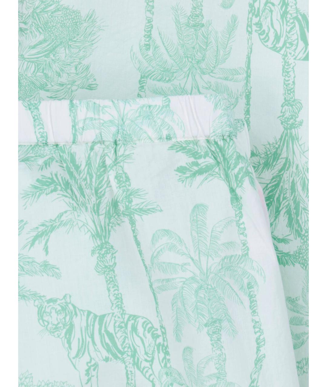 MC2 SAINT BARTH Мульти хлопковые прямые брюки, фото 5