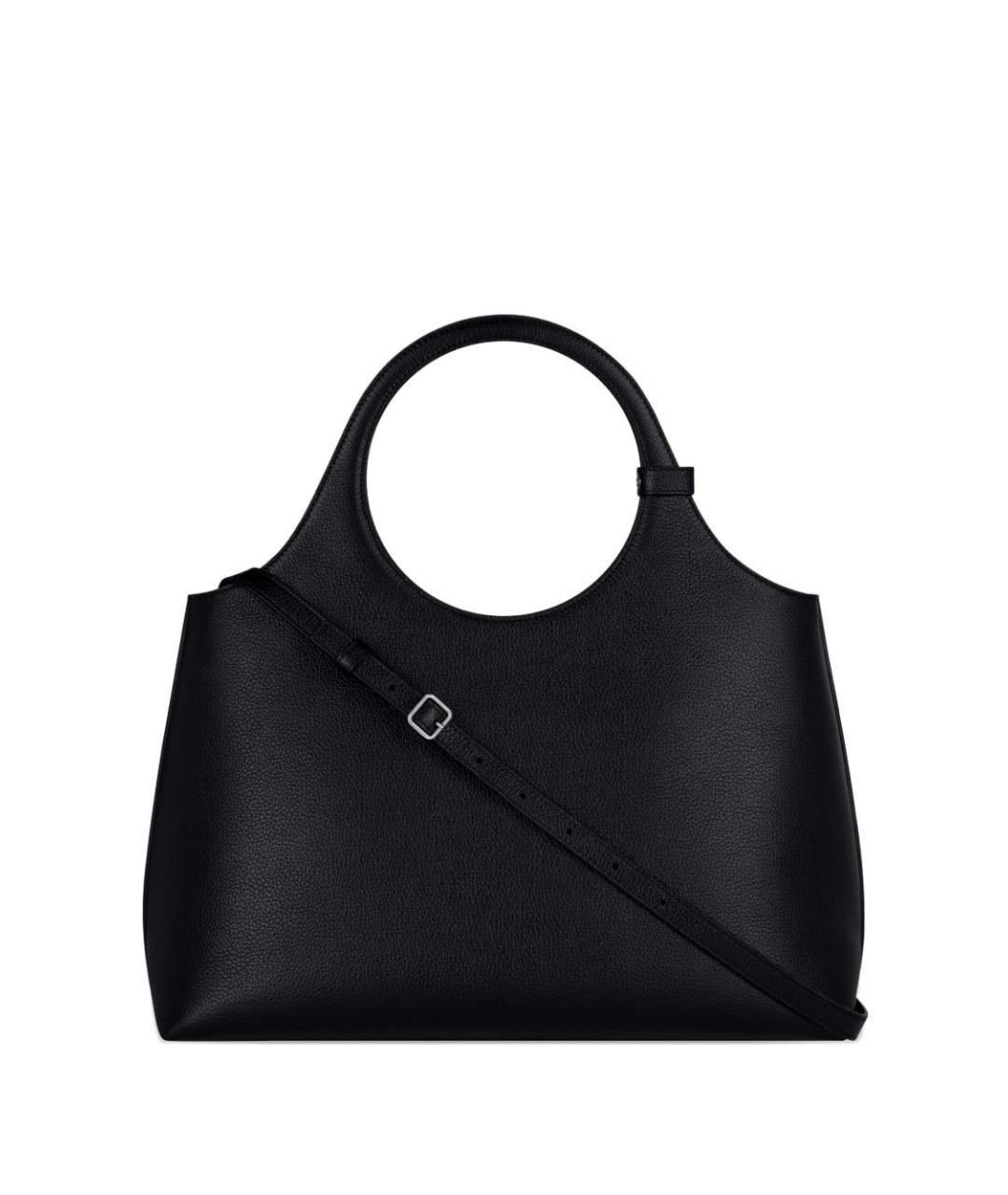 COURREGES Черная кожаная сумка через плечо, фото 6