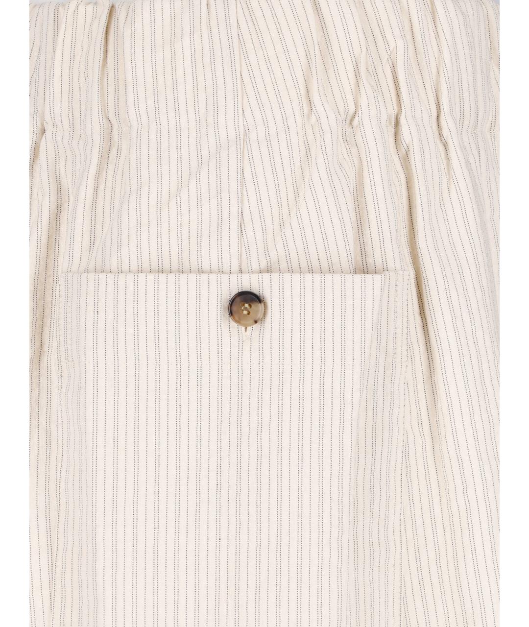 DRIES VAN NOTEN Хлопковые прямые брюки, фото 4