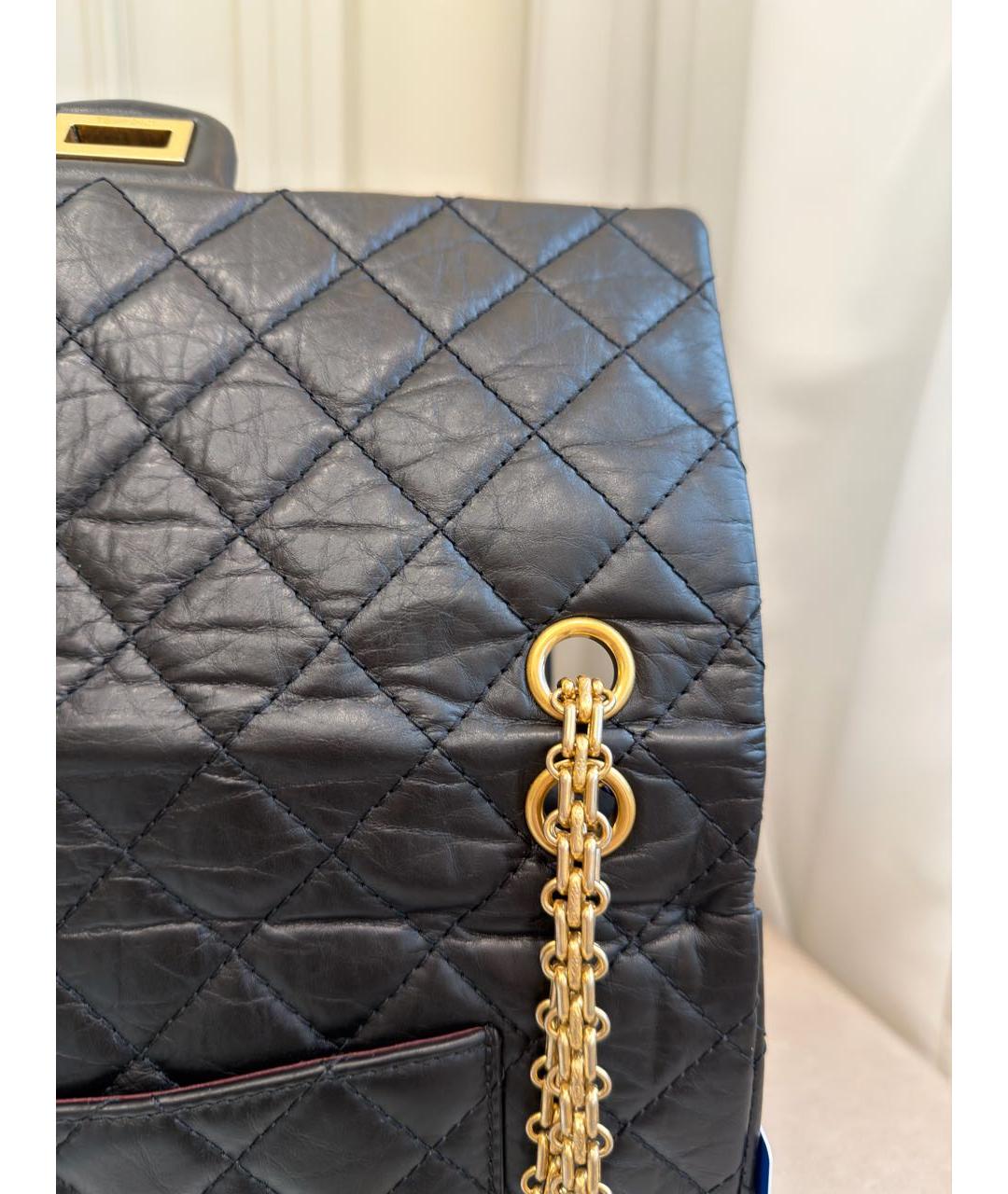 CHANEL Черная кожаная сумка через плечо, фото 5