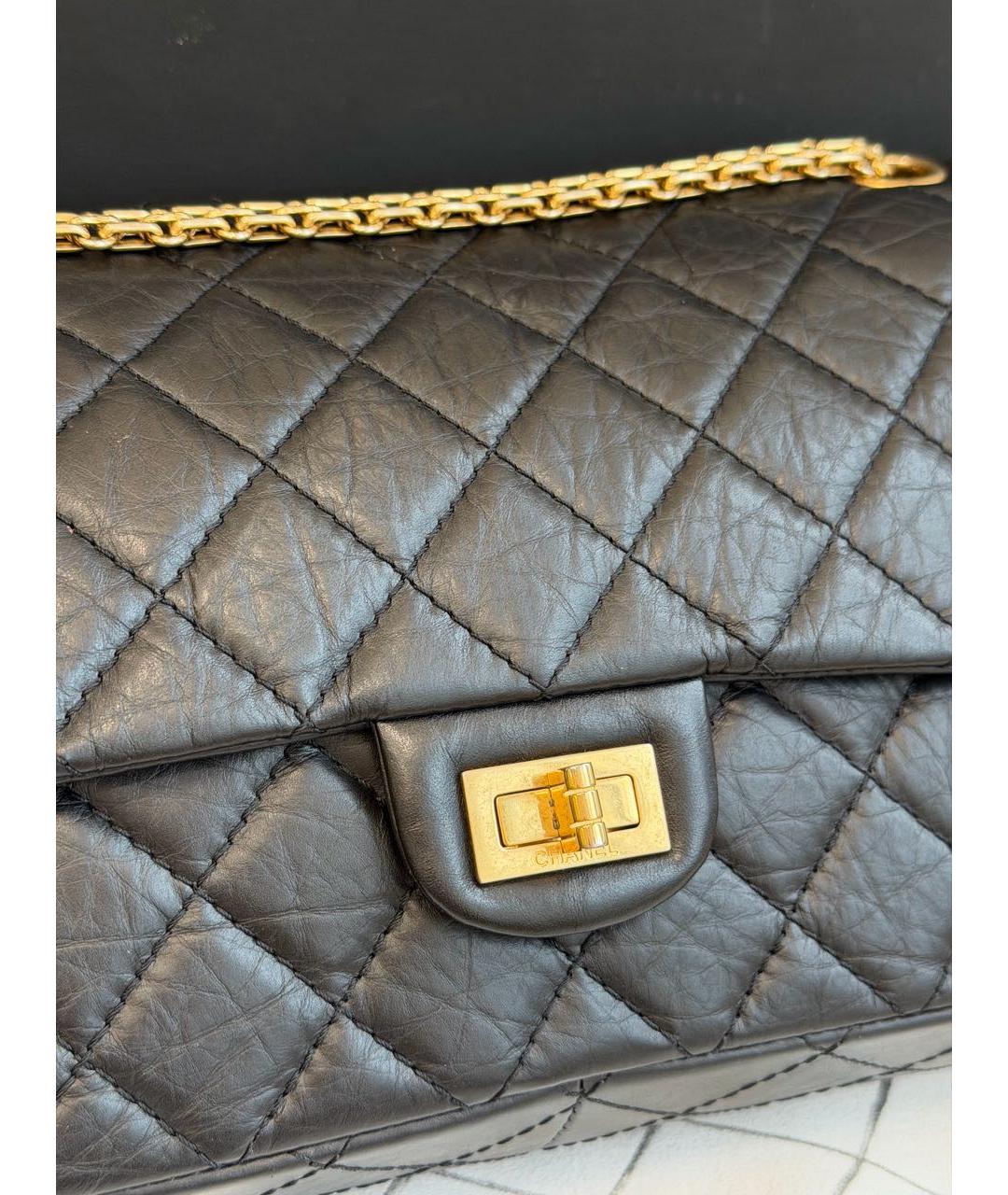 CHANEL Черная кожаная сумка через плечо, фото 2