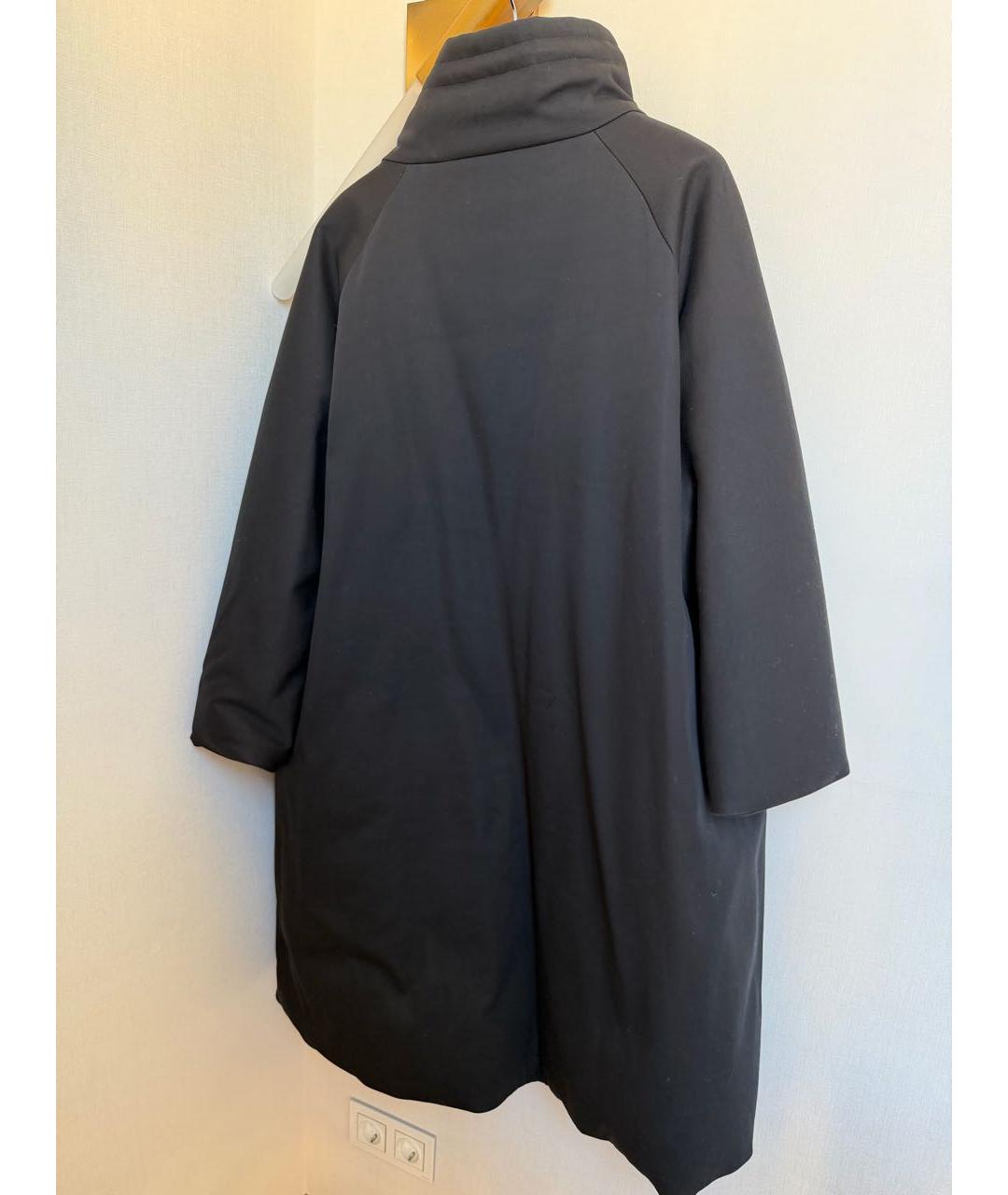 THE ROW Черное хлопковое пальто, фото 2