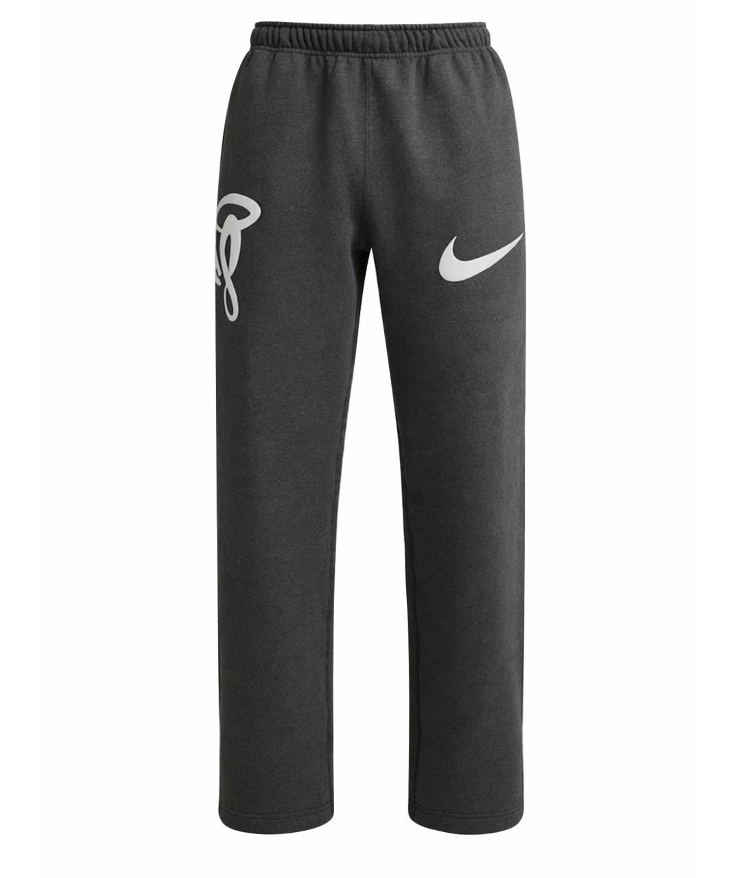 NIKE Серые повседневные брюки, фото 1