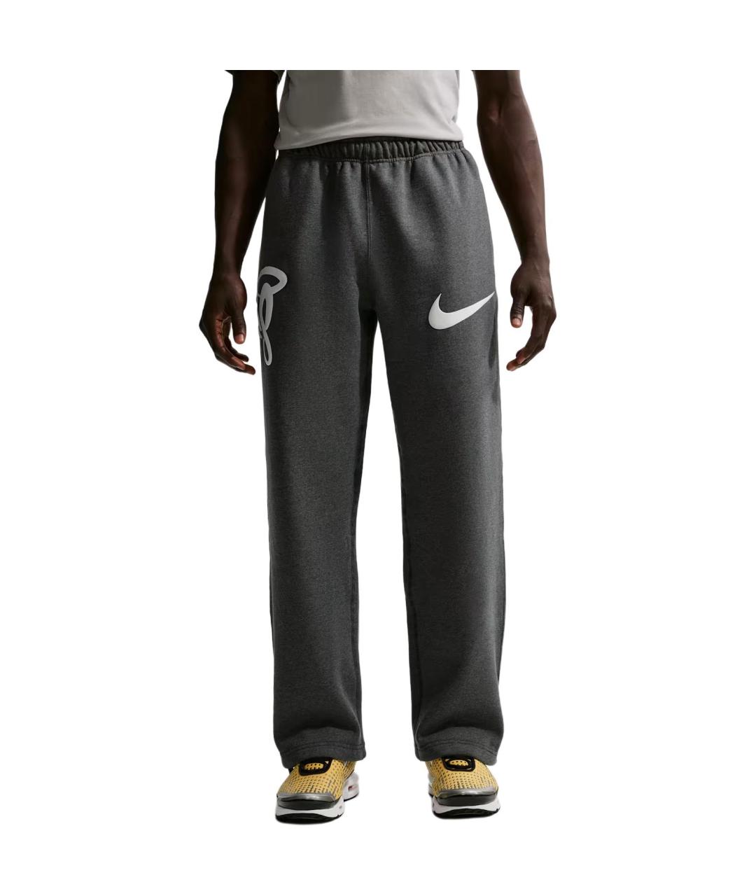 NIKE Серые повседневные брюки, фото 4