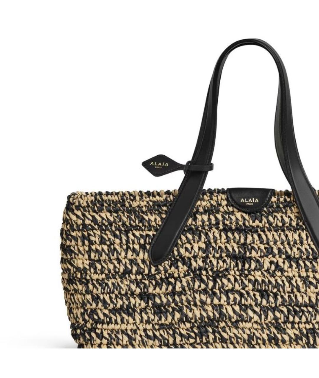 ALAIA Бежевая сумка с короткими ручками, фото 2