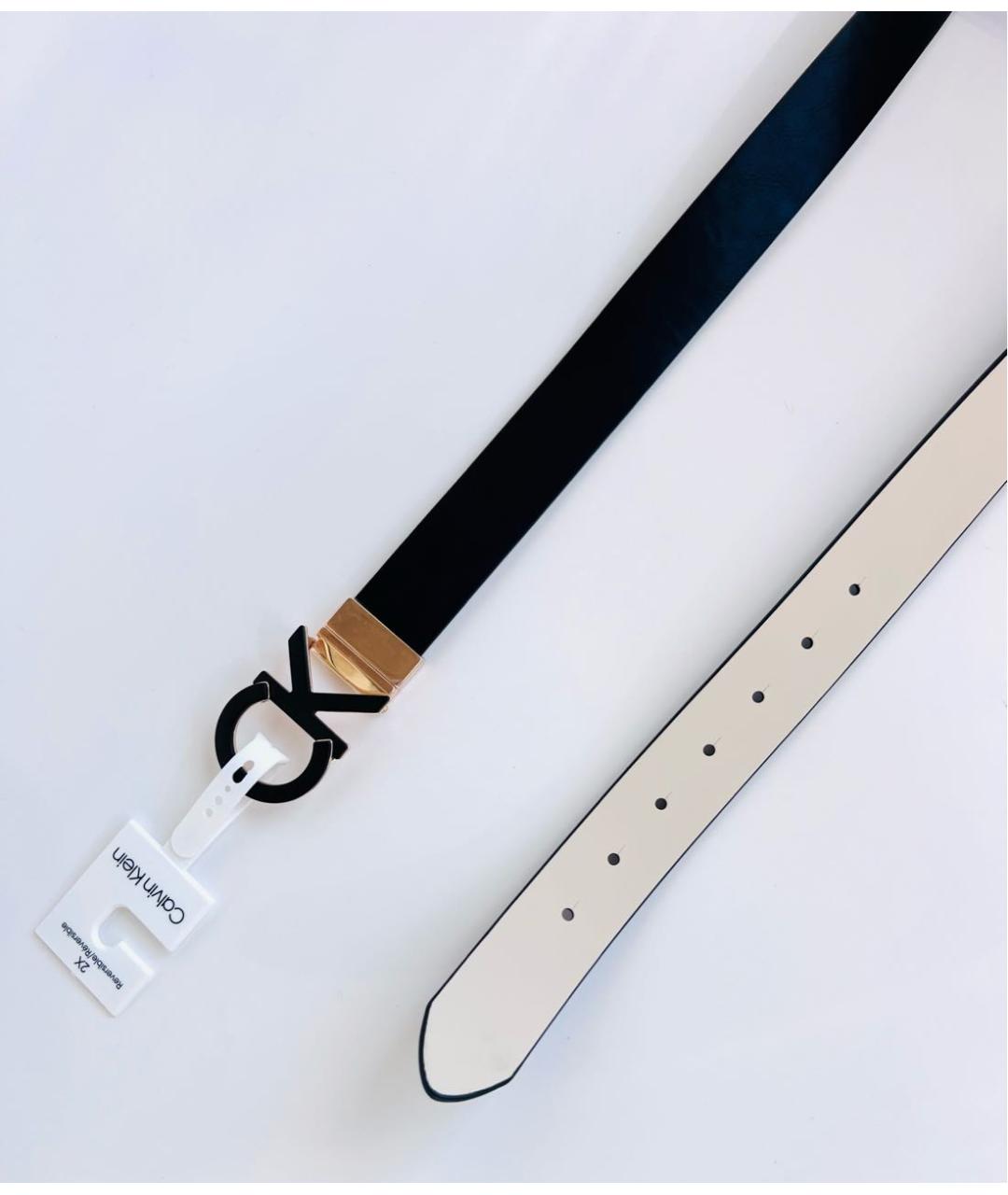 CALVIN KLEIN Черный ремень, фото 4