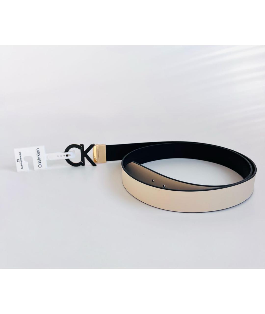 CALVIN KLEIN Черный ремень, фото 3