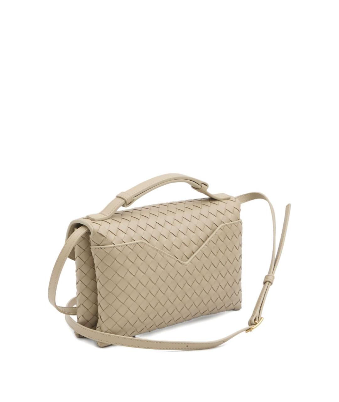 BOTTEGA VENETA Кожаная сумка с короткими ручками, фото 3