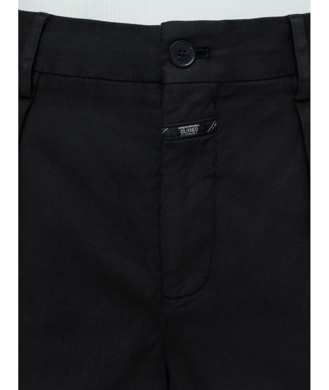 CLOSED Черные хлопковые шорты, фото 5