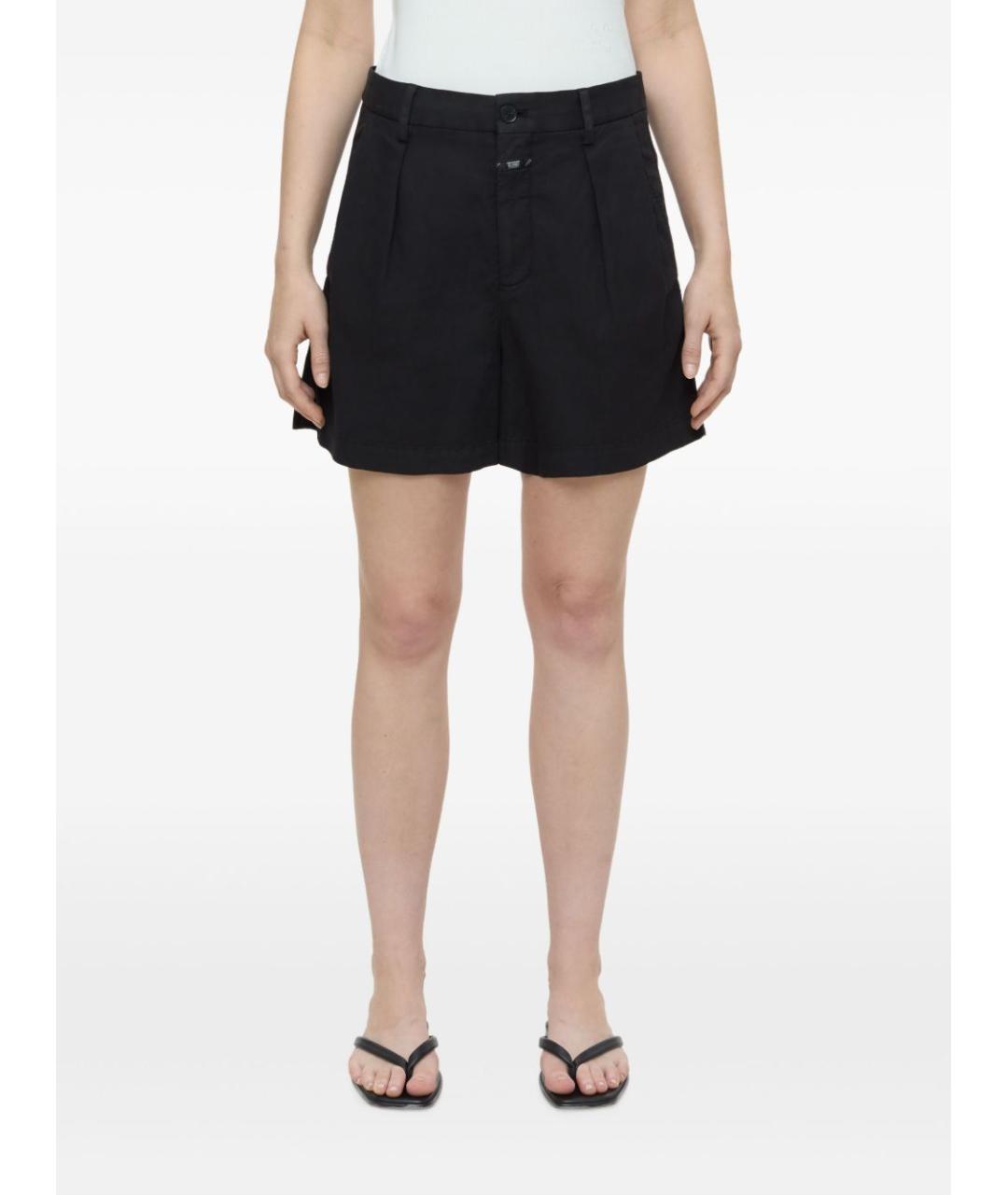 CLOSED Черные хлопковые шорты, фото 2