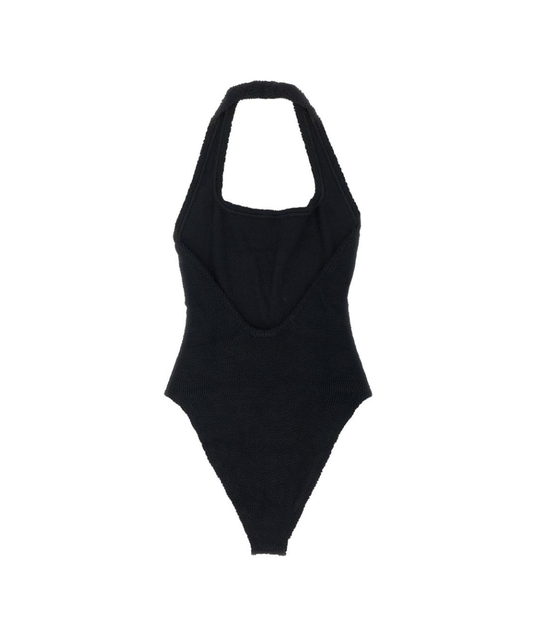 HUNZA G Черный купальник, фото 2