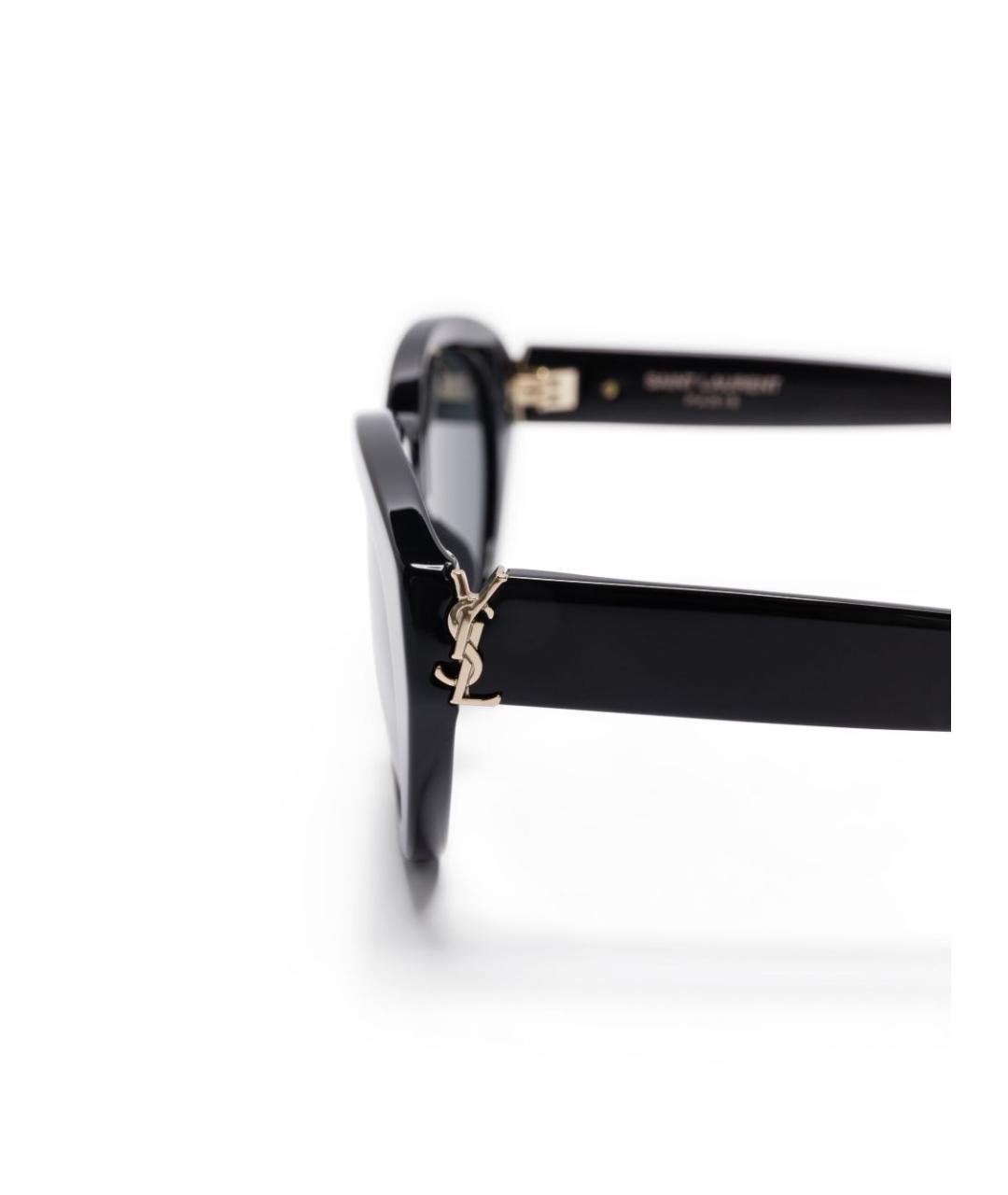 SAINT LAURENT Черные солнцезащитные очки, фото 3