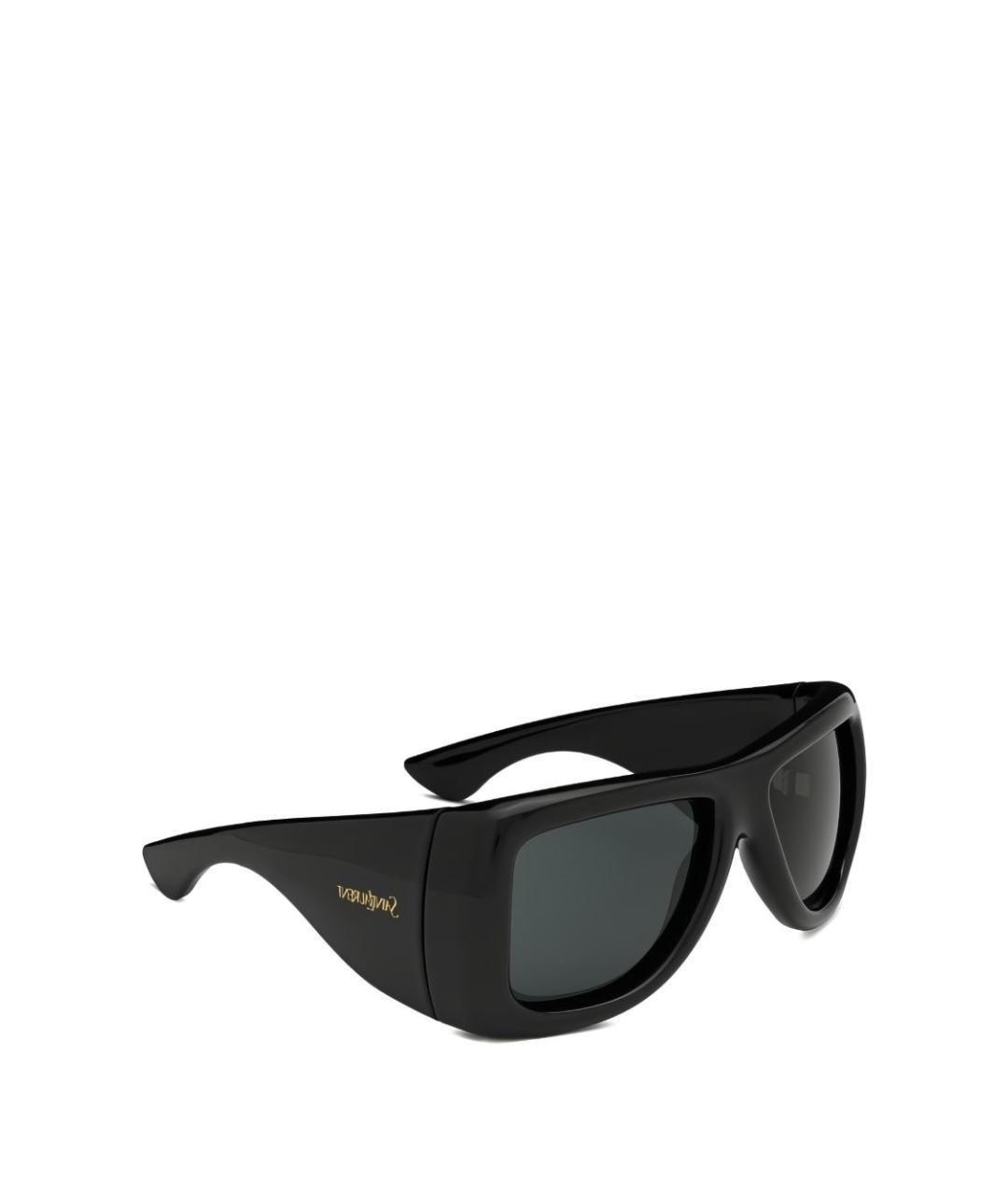 SAINT LAURENT Черные солнцезащитные очки, фото 3